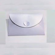 Enveloppe in Carta Kraft 50 Unità - Dimensioni 13x13 cm - Bianco