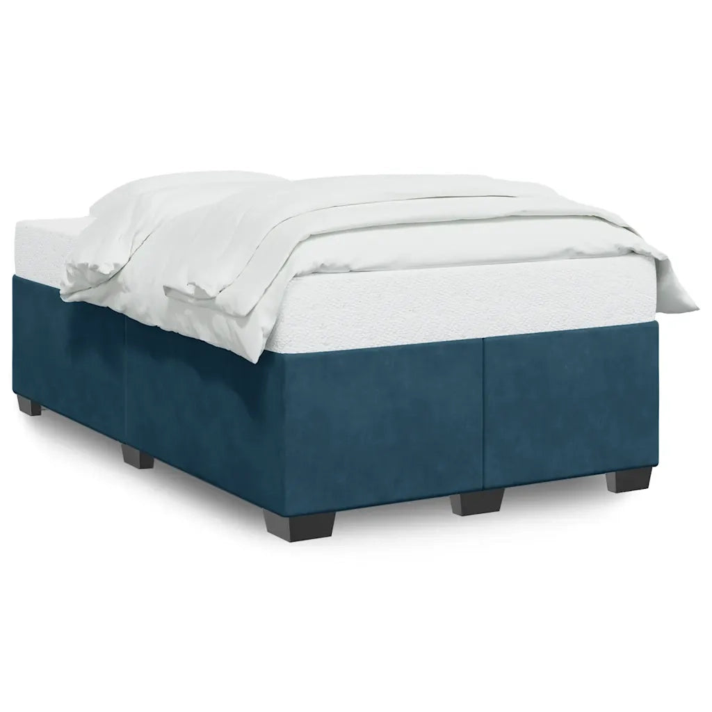 Giroletto-Struttura Letto Blu 120x200 cm in Velluto