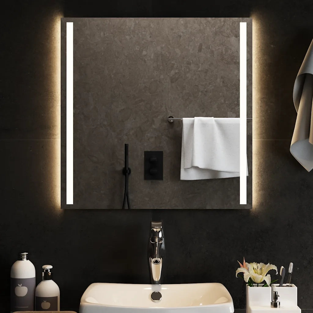 Specchio da Bagno con Luci LED 60x60 cm cod mxl 67882