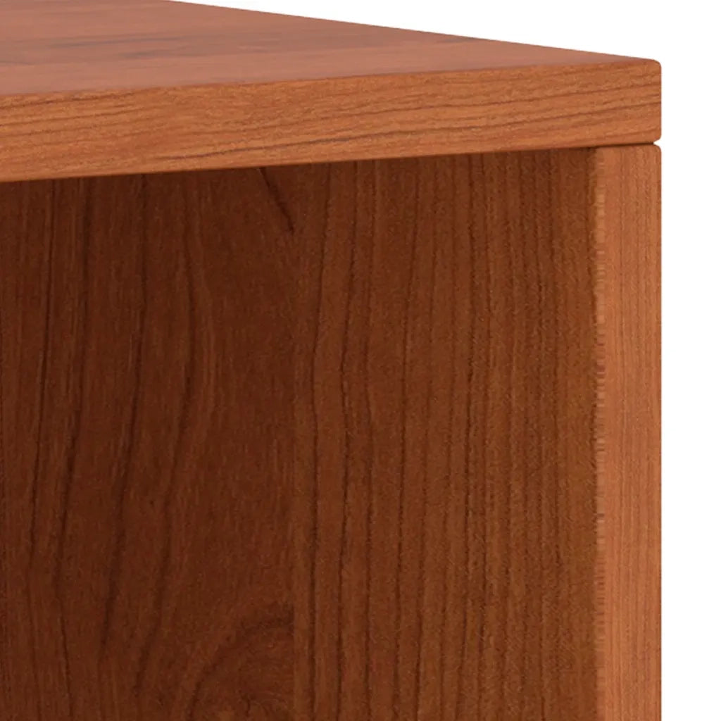 Comodini 2 pz Ambrati 35x30x40 cm in Legno Massello di Pino 322241