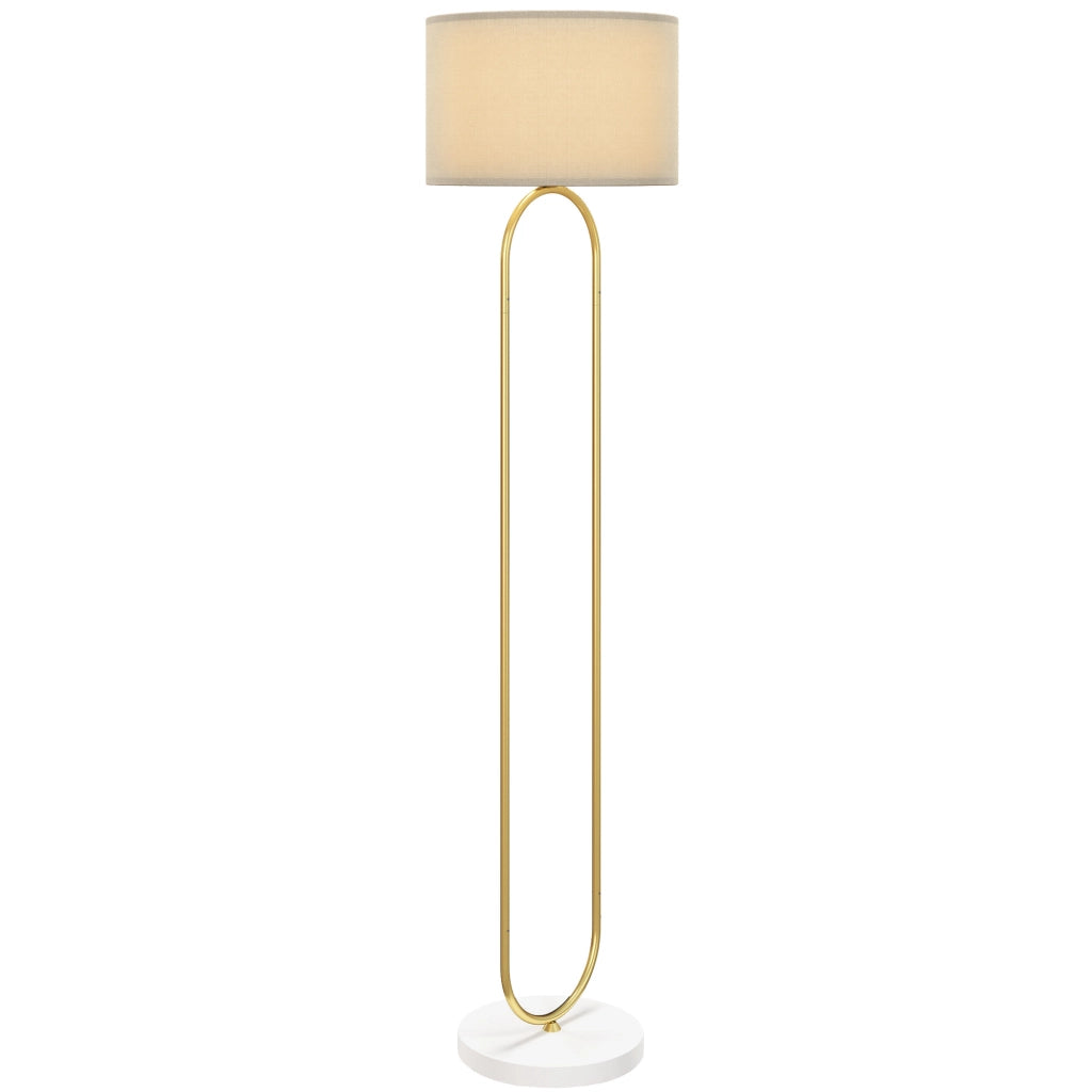 Lampada da Terra Moderna ¨C zephmum ¨C Oro Tessuto