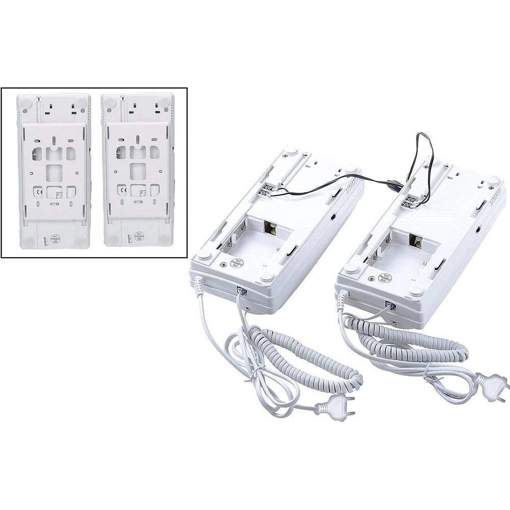 Trade Shop - Citofono Rl-209 Interfono A Parete Con 2 Cornette Casa Ufficio Abitazione Cw594 -
