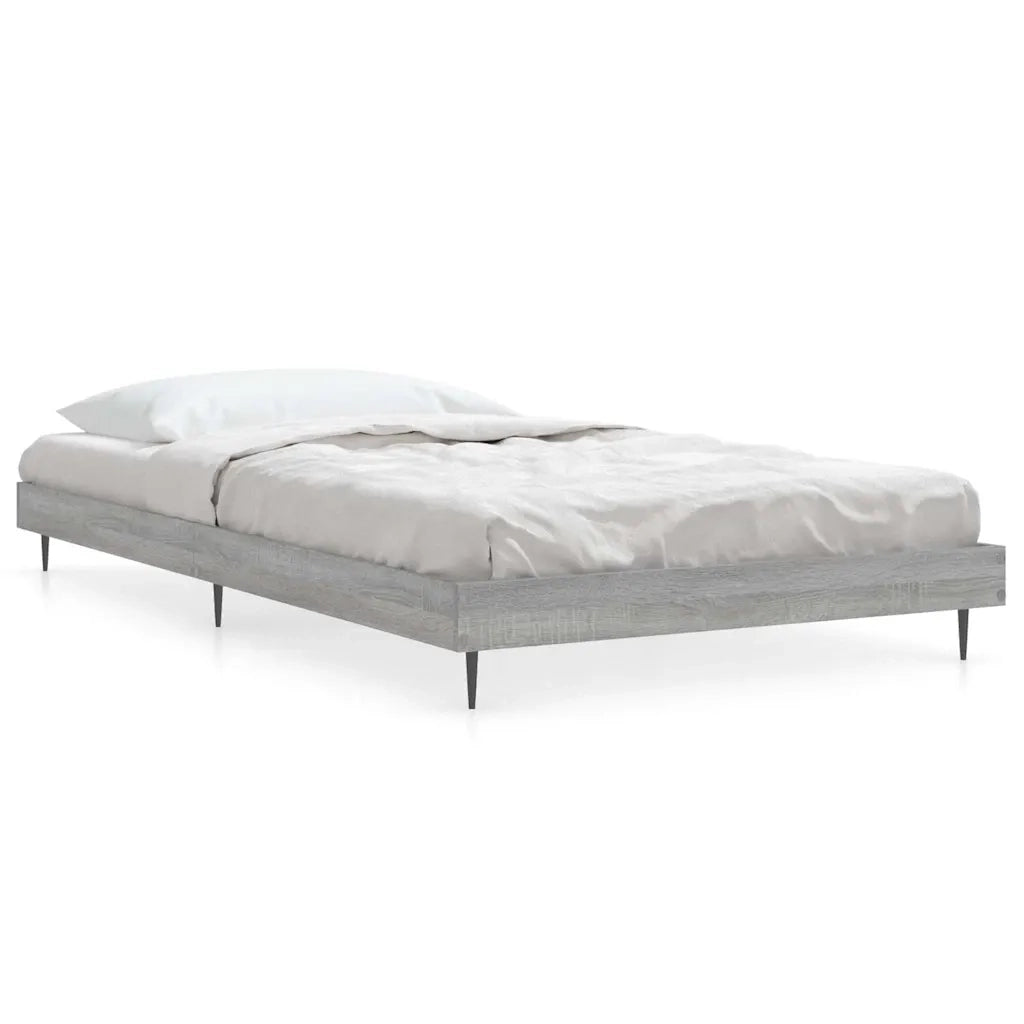 Giroletto-Struttura Letto Grigio Sonoma 90x200 cm in Legno Multistrato 763800