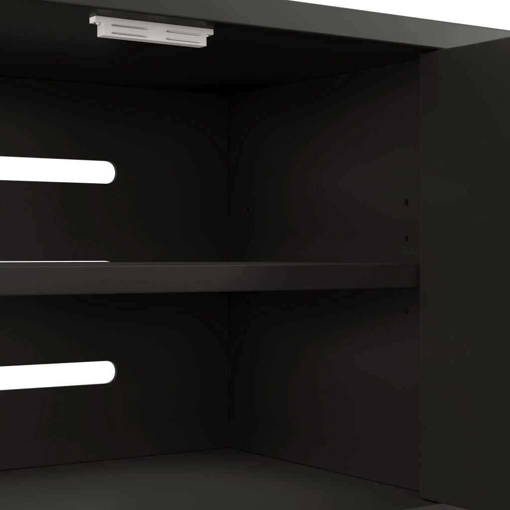 Mobile Toilette per Gatti con Tiragraffi ¨C MINIMAL ¨C Legno, 140x40x45,5 cm