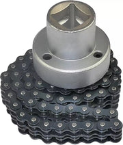 Chiave Per Filtro Olio Gasolio a catena Attacco 1/2 Doppia Catena 22 cm art.07666