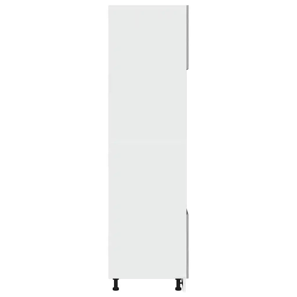 vidaXL Mobile per Microonde “Lyon” Grigio Cemento 60x57x207 cm