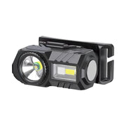 Torcia frontale/bici LED RGB 190lm USB-C IP43 V-TAC