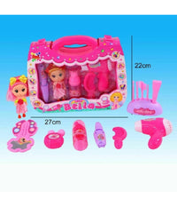 Bella Bambolina Bambola Con Accessori Bellezza Giocattolo Gioco Bambina         