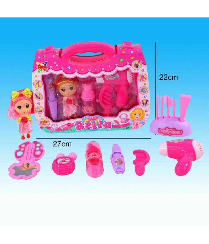 Bella Bambolina Bambola Con Accessori Bellezza Giocattolo Gioco Bambina         
