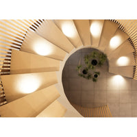 Beneito & Faure - Luce da incasso segnapasso LED Artis R Wall 4,5W - Segnapasso da parete rotondo IP66 Switch 2700K/3200K/4000K