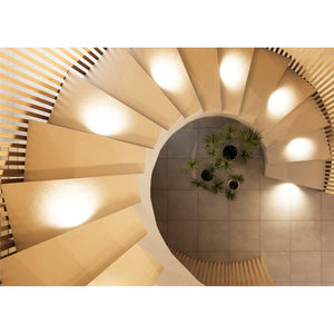 Beneito & Faure - Luce da incasso segnapasso LED Artis R Wall 4,5W - Segnapasso da parete rotondo IP66 Switch 2700K/3200K/4000K