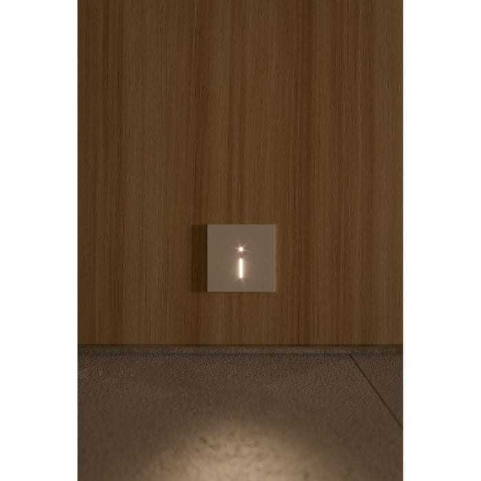 Beneito & Faure - Luce da incasso segnapasso LED Lao 1,5W - Sensore presenza e crepuscolare 2700K/3200K/4000K - Bianco e Nero