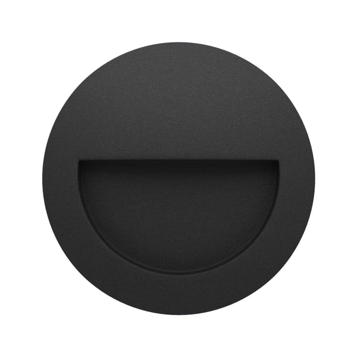 Beneito & Faure - Luce da incasso segnapasso LED Mis R Wall 3W - Segnapasso da parete rotondo IP65 Switch 2700K/3200K/4000K - Nero