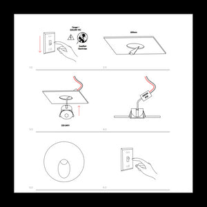 Polo - Luce da incasso segnapasso LED Beneito & Faure - 2W, Luce naturale 4000K, 65° - Faretto da incasso Rotondo Bianco