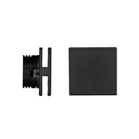 Port - Luce da incasso segnapasso LED Beneito & Faure - 4W, Luce calda 3000K, 120° - Applique da incasso Quadrata Nera