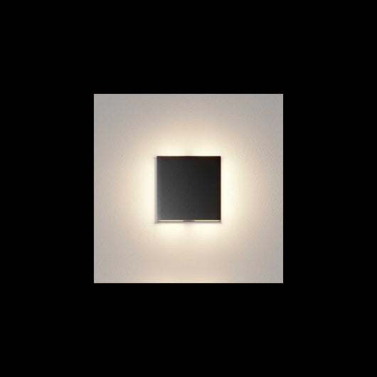 Port - Luce da incasso segnapasso LED Beneito & Faure - 4W, Luce calda 3000K, 120° - Applique da incasso Quadrata Nera