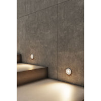 Beneito & Faure - Luce da incasso segnapasso LED Pun 3W - CCT Switch 2700K/3200K/4000K - Bianco e Nero