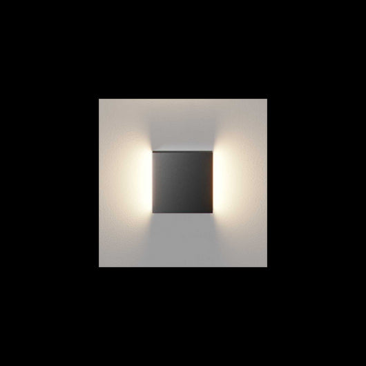 Steps - Luce da incasso segnapasso LED Beneito & Faure - 4W, Luce calda 3000K, 120° - Applique da incasso Quadrata Nera