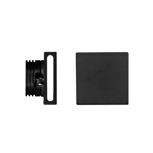 Steps - Luce da incasso segnapasso LED Beneito & Faure - 4W, Luce calda 3000K, 120° - Applique da incasso Quadrata Nera