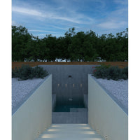 Beneito & Faure - Segnapasso led da esterno Nix 2W 3000K - Faretto da incasso a luce calda IP67 da parete o pavimento