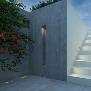 Beneito & Faure - Segnapasso led da esterno Ina 2W 3000K - Faretto da incasso a luce calda IP67 da parete o pavimento