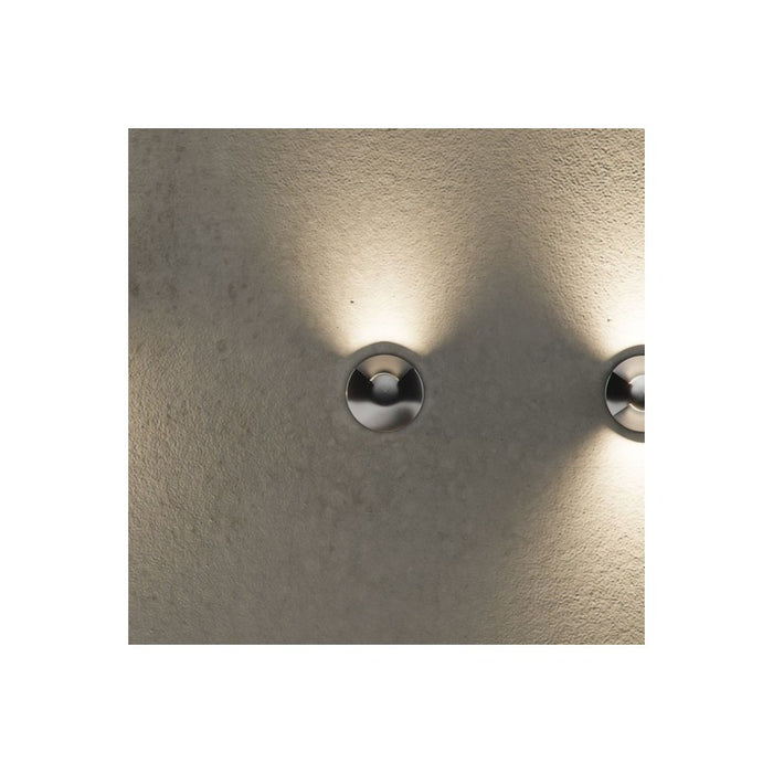 Beneito & Faure - Segnapasso led da esterno Ina 2W 3000K - Faretto da incasso a luce calda IP67 da parete o pavimento