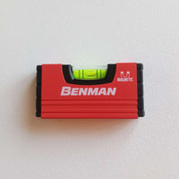 Benman 10cm a 1 bolla livella tascabile magnetica mini