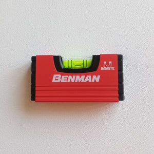 Benman 10cm a 1 bolla livella tascabile magnetica mini