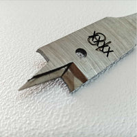 Benman 22mm mecchia a spada punta piatta per legno in acciaio cromo vanadio