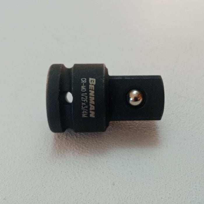 Benman adattatore 1/2 f x 3/4 m riduttore per chiave a bussola ad impulsi