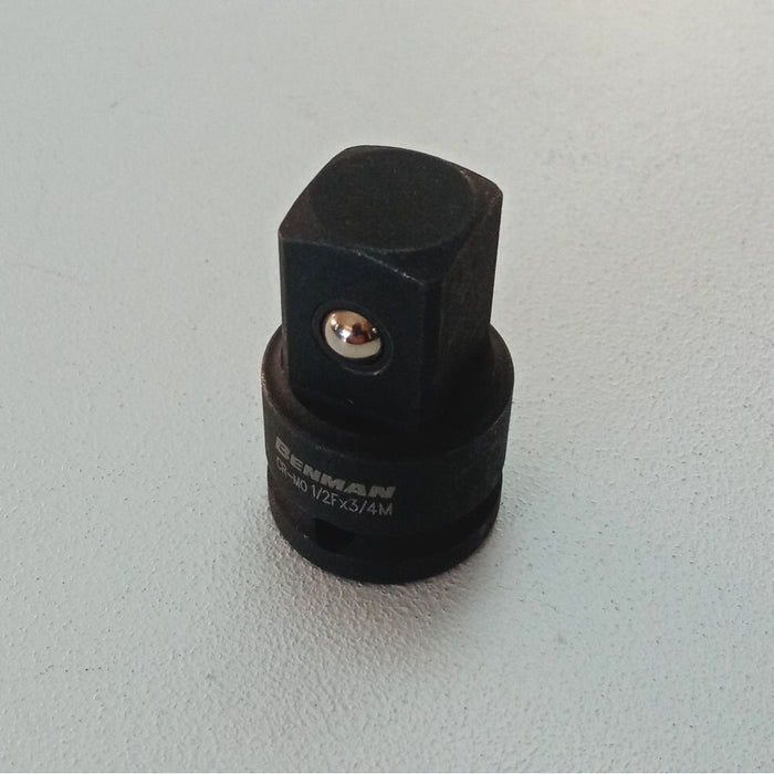 Benman adattatore 1/2 f x 3/4 m riduttore per chiave a bussola ad impulsi