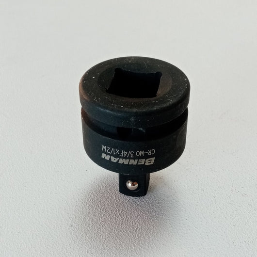 Benman adattatore 3/4 f x 1/2 m riduttore per chiave a bussola ad impulsi