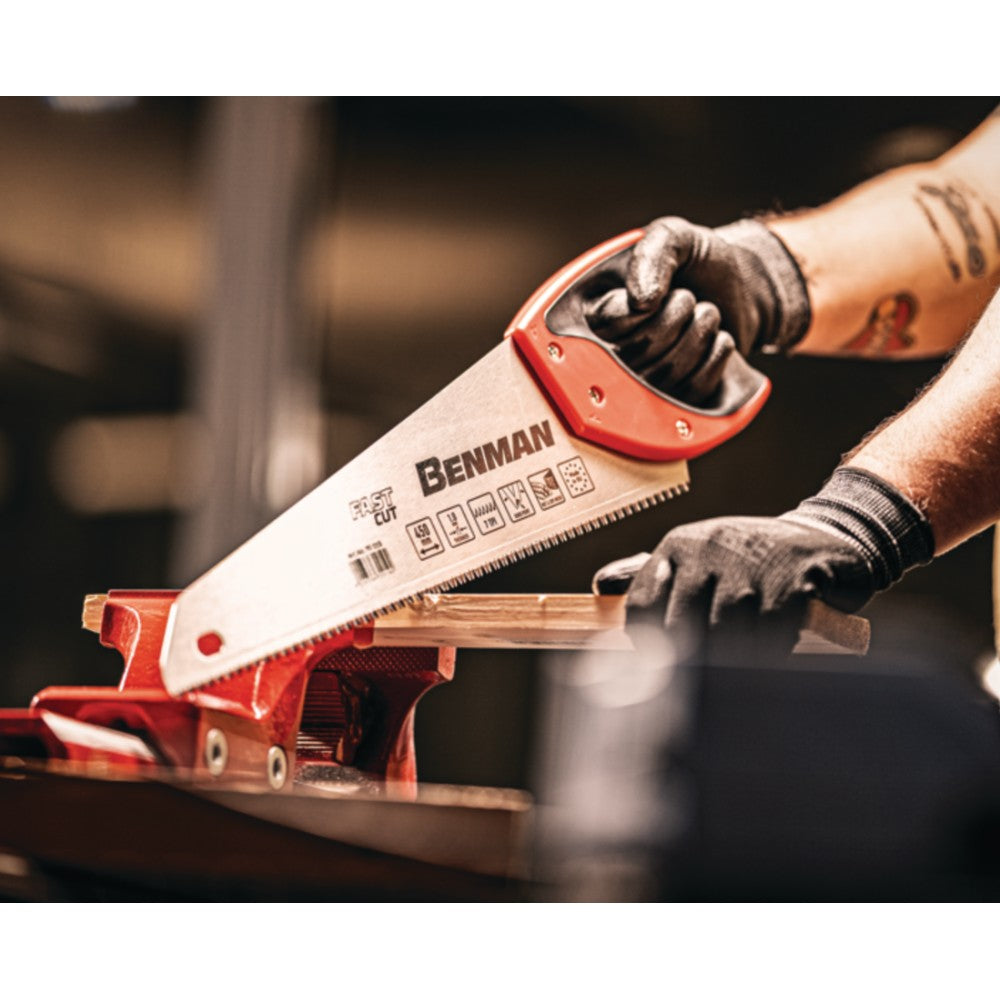 Benman fast cut da 500mm segaccio professionale bilama per taglio legno impugnatura ergonomica