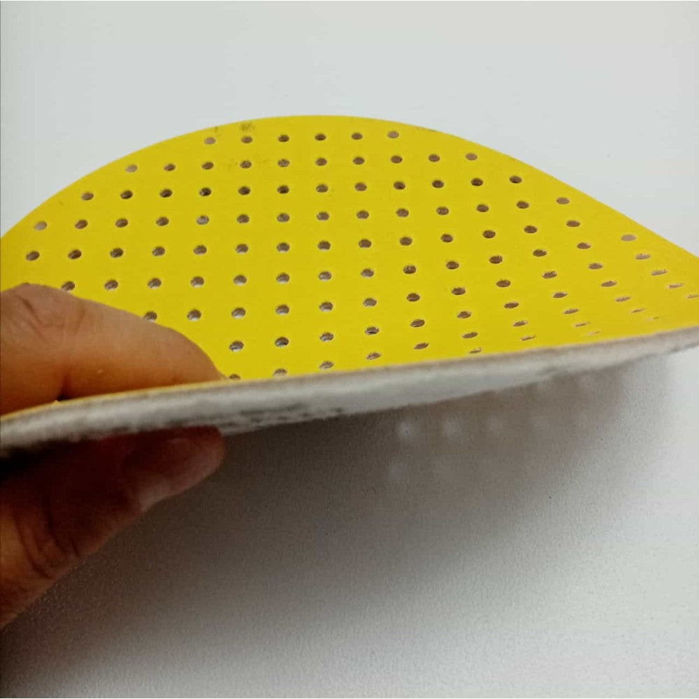 Benman grana 220 disco abrasivo per levigatrice per muri da 225mm con velcro