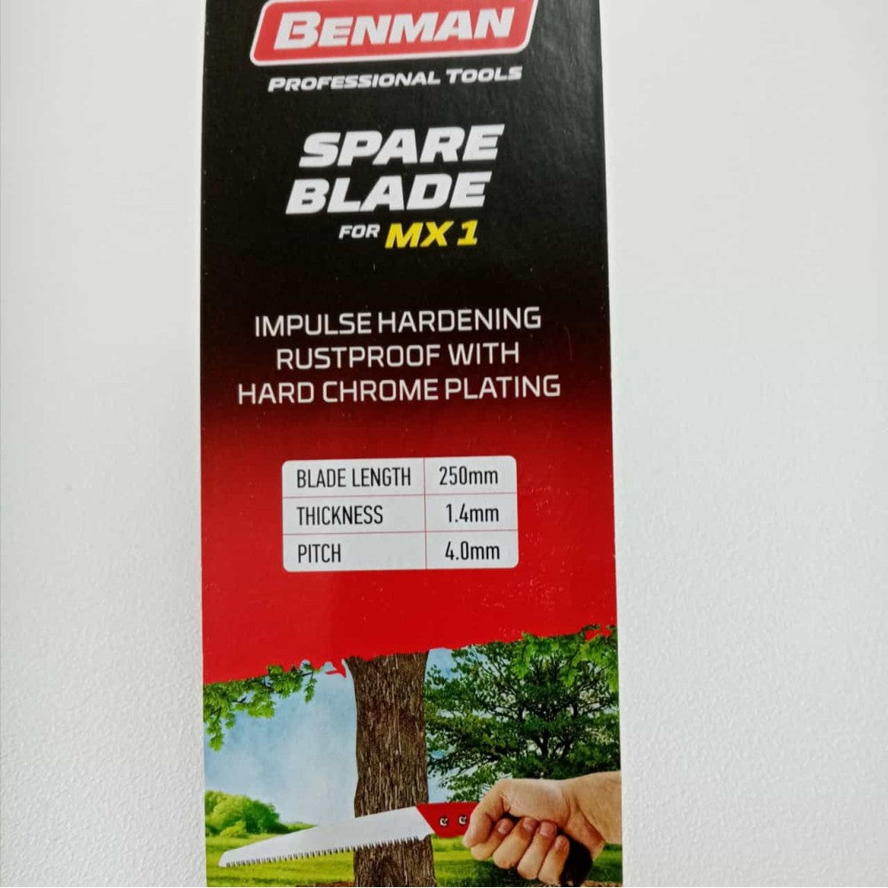 Benman lama di ricambio dritta da 250mm per svettatoio segaccio modello mx1-250