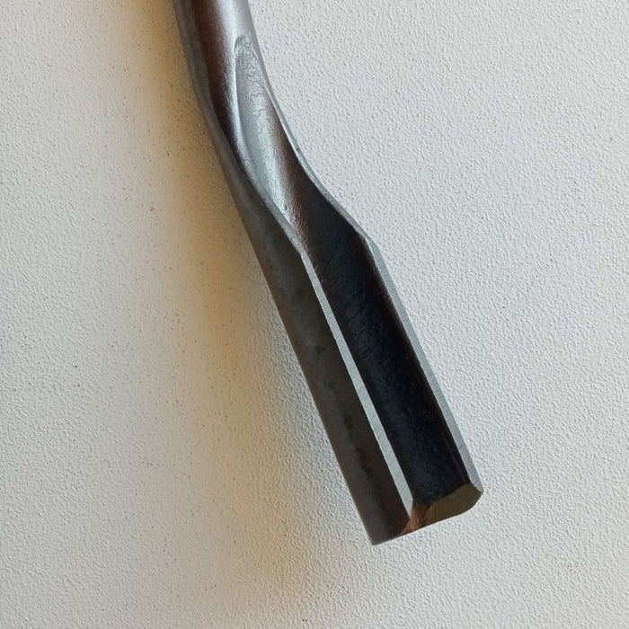 Benman scalpello punta a sgorbia da 32mm per tassellatore sds-max - lunghezza 300mm