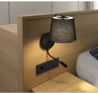 BERNI, Applique con Lettore LED, Faro Barcelona