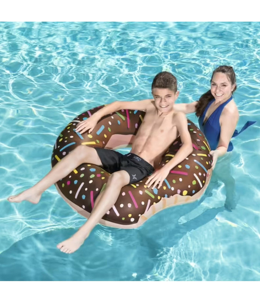 Bestway Salvagente Fashion Ciambella Gonfiabile Donuts 2 Colori Assorti 107 Cm         