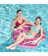 Bestway Salvagente Fashion Ciambella Gonfiabile Donuts 2 Colori Assorti 107 Cm         