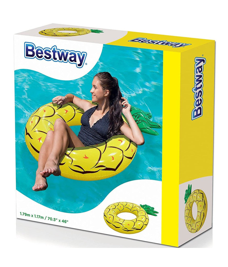 Bestway Salvagente Fashion Ciambella Gonfiabile Frutta Assorta Ananas E Anguria         