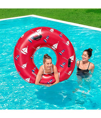 Bestway Salvagente Fashion Ciambella Gonfiabile Nautical Due Colori Assortiti         