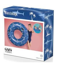 Bestway Salvagente Fashion Ciambella Gonfiabile Nautical Due Colori Assortiti         