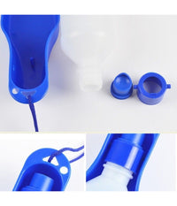 Beverino Borraccia Ciotola Acqua Per Cani Animali Da Viaggio 250ml Portatile         