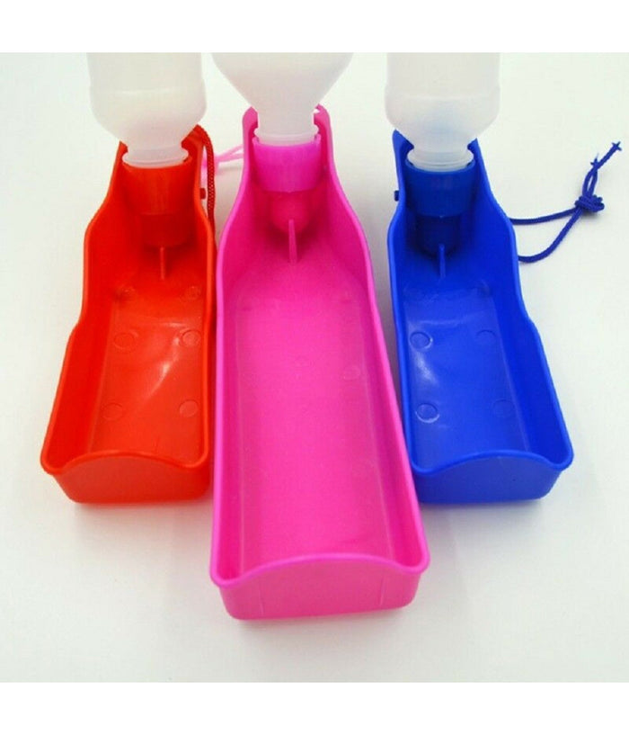 Beverino Borraccia Ciotola Acqua Per Cani Animali Da Viaggio 250ml Portatile         