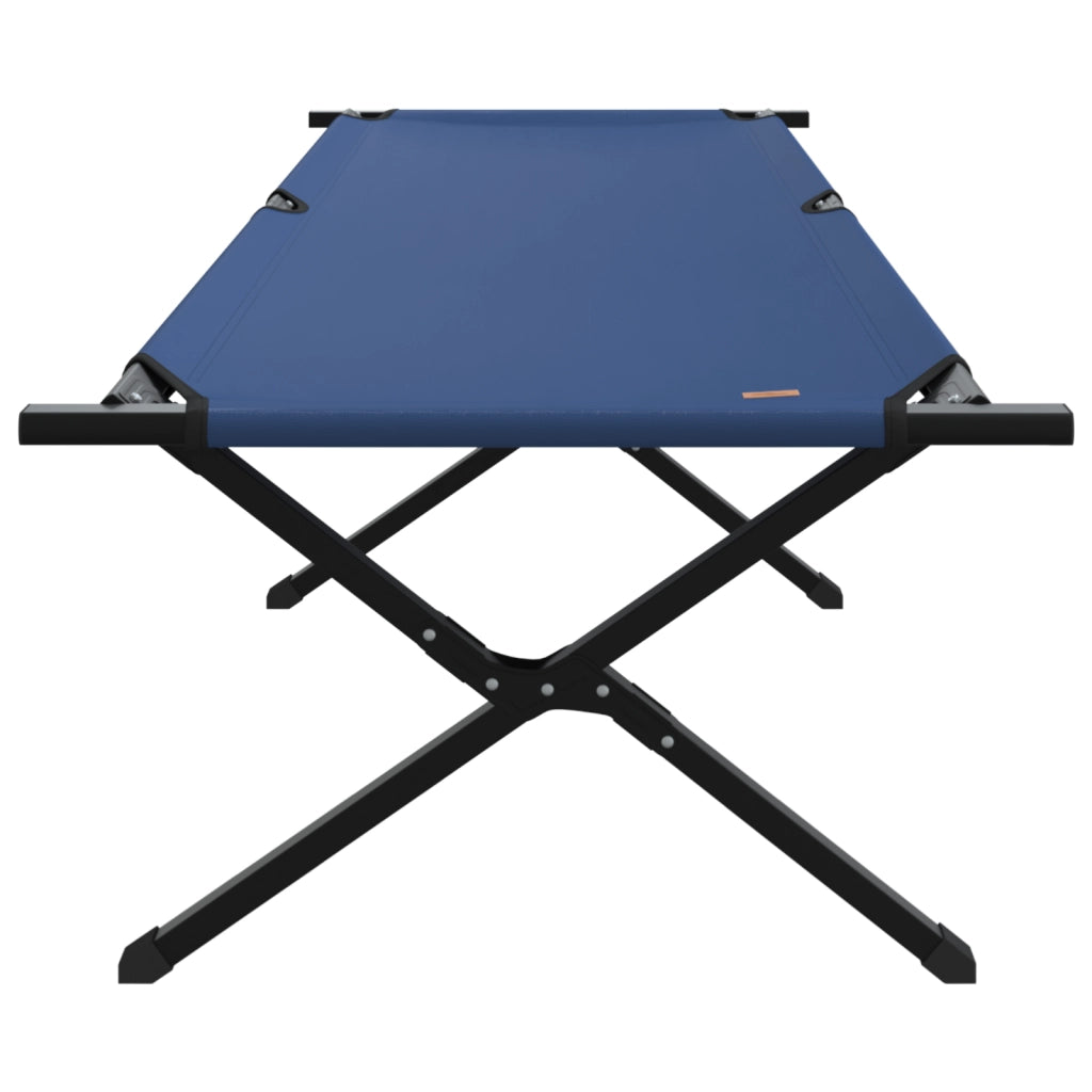 Letto pieghevole da sole con borsa blu in tessuto Oxford 600D
