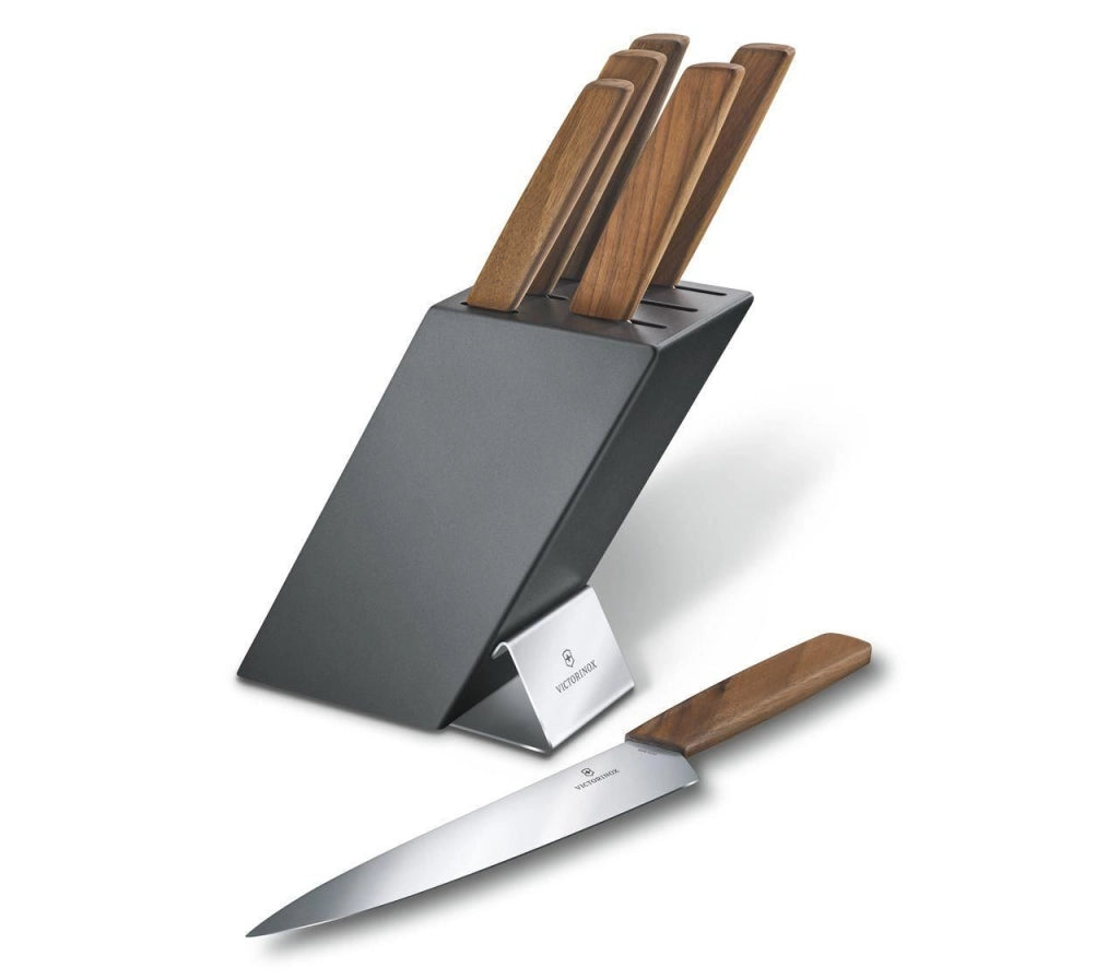 Victorinox 6.7186.6 ceppo per coltelli Ceppo per coltelli con fessure Grigio