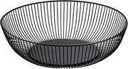 Scaletta in acciaio nera 275 x 9 cm - design fruttaio in metallo - design a rete per fruttaio - conservazione per verdure e frutta Scaletta in acciaio
