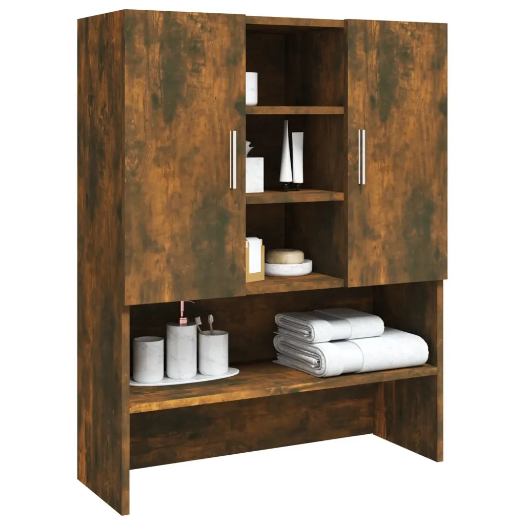 Mobile per Lavatrice Rovere Fumo 70,5x25,5x90 cm cod mxl 78061