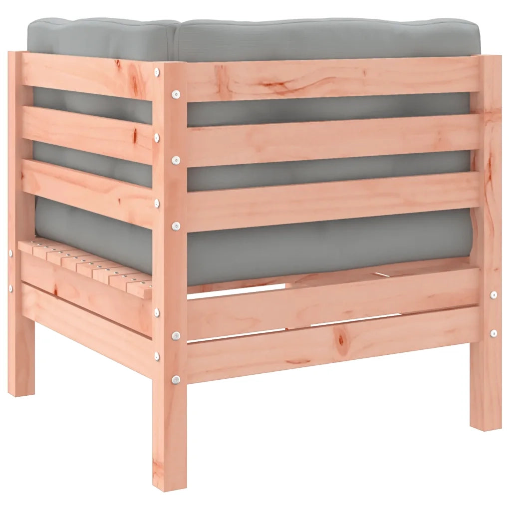 Set Divani da Giardino 8 pz con Cuscini Massello Abete Douglas