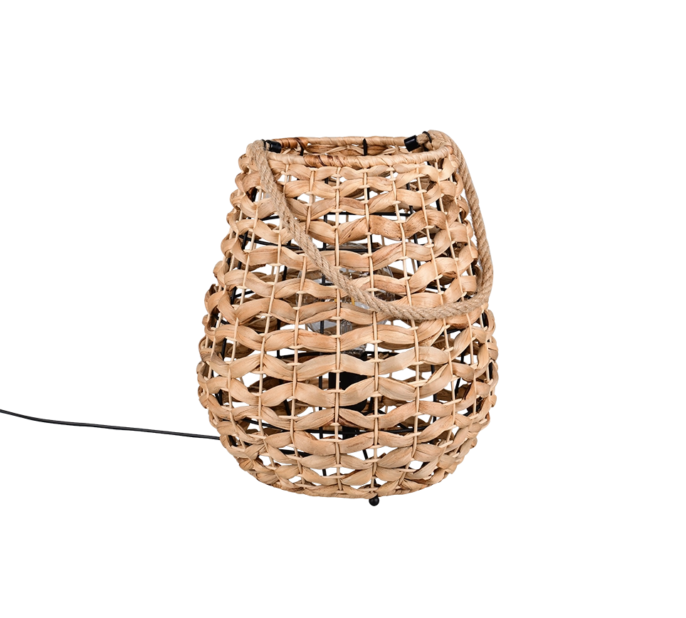Lampada da tavolo appendibile, giacinto d'acqua, D 30 cm, Jean